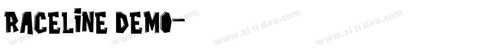 Raceline Demo字体转换